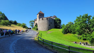 Spaziergang am Samstag zum Schloss Vaduz